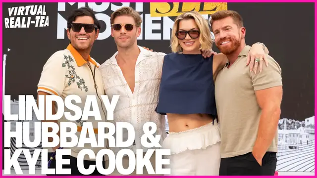 Video thumbnail for Kyle Cooke and Lindsay Hubbard dish on  "Summer House: The Aftermath" and dating with VRT in Cannes