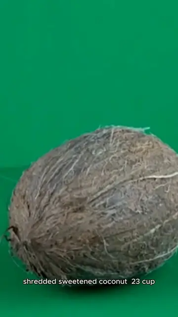 'Video thumbnail for coconut macaroon recipe'