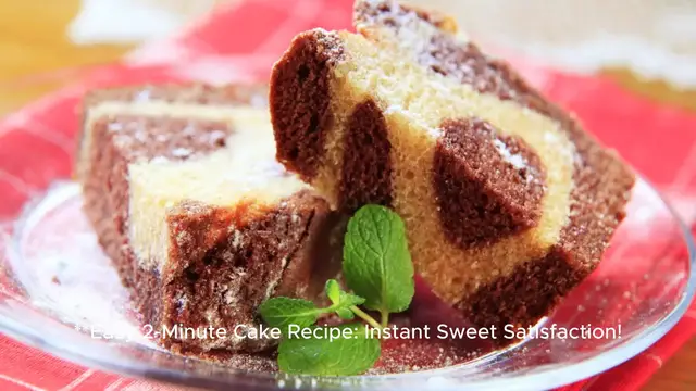 Video thumbnail for Easy 2-Minute Cake Recipe