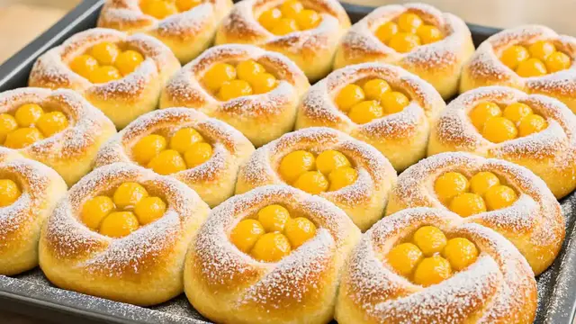 'Video thumbnail for These buns will drive you crazy from the first bite! This is a new super easy method!'
