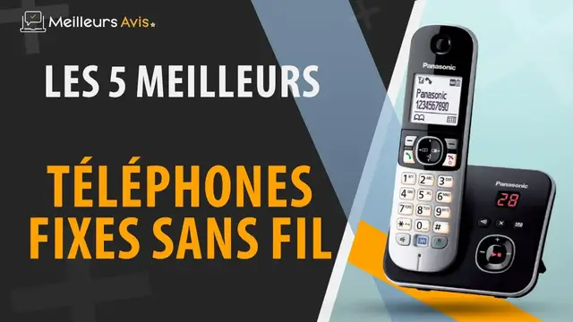 Video thumbnail for ⭐️ MEILLEUR TELEPHONE FIXE SANS FIL - Comparatif 2023