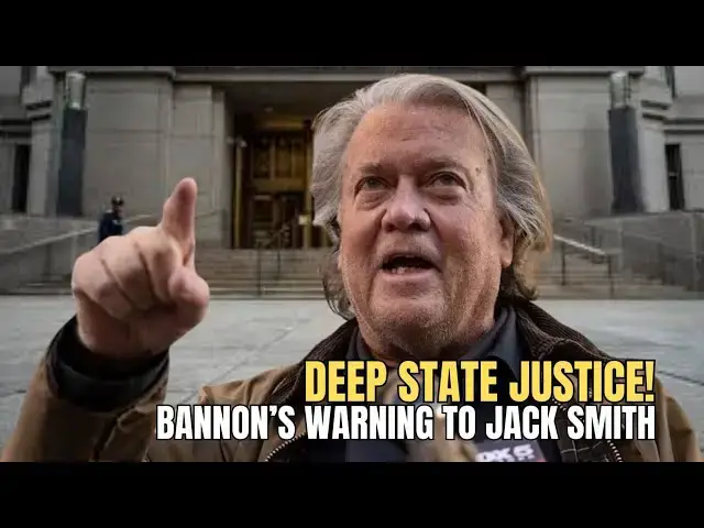 Video thumbnail for Steve Bannon’s Warning to the Deep State: Justice Is Coming
