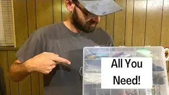 Video thumbnail for Starting out? Buy This! - One Box of Tackle for Bass - simple lures to catch fish in every situation