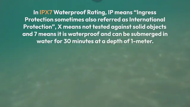 Video thumbnail for IPX7 Waterproof Rating | Always Go For This