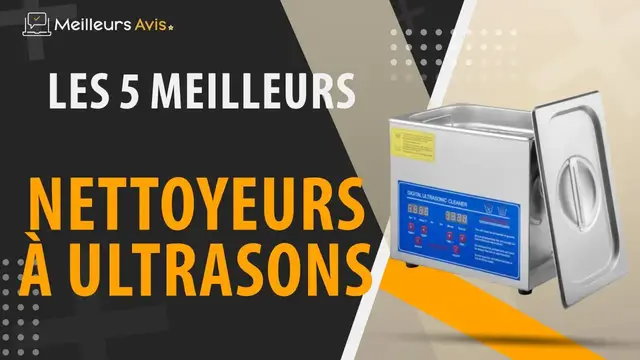Video thumbnail for ⭐️ MEILLEUR NETTOYEUR À ULTRASONS - Comparatif 2023