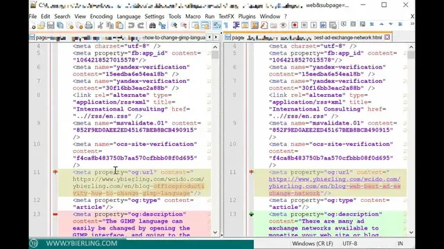 Video thumbnail for How to compare two files using notepad++