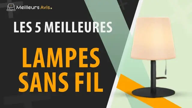 Video thumbnail for ⭐️ MEILLEURE LAMPE SANS FIL - Comparatif 2023