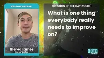 Video thumbnail for therealjames says "practice empathy." Good advice for everyone!