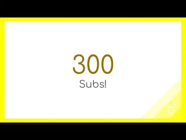 'Video thumbnail for 300 subs! And... THE MIC'