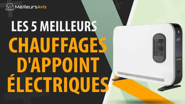 Video thumbnail for ⭐️ MEILLEUR CHAUFFAGE D'APPOINT ÉLECTRIQUE - Avis & Guide d'achat (Comparatif 2022)