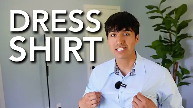 Video thumbnail for Coofandy Long Sleeve Dress Shirt Fit Test