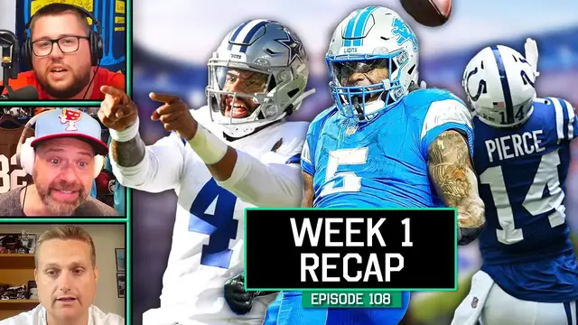 Video thumbnail for Week 1 NFL Recap Episode!