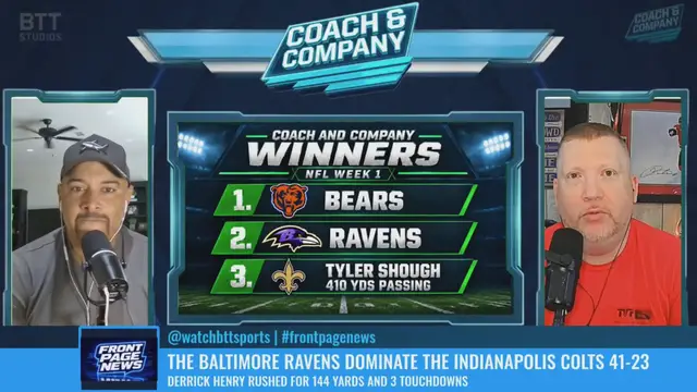 Video thumbnail for Are the Ravens Now the Favorites in the AFC After Week One?