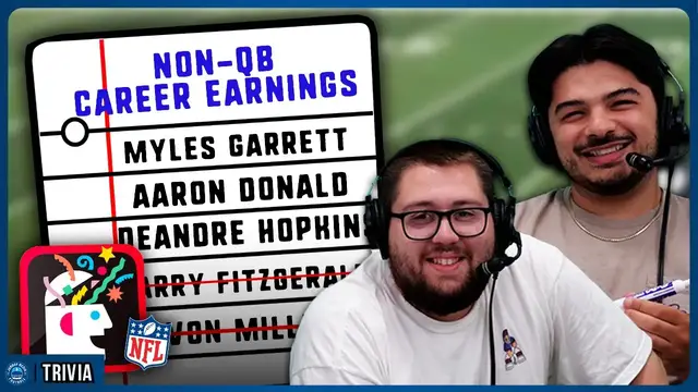Video thumbnail for Making up names in NFL Scattergories!