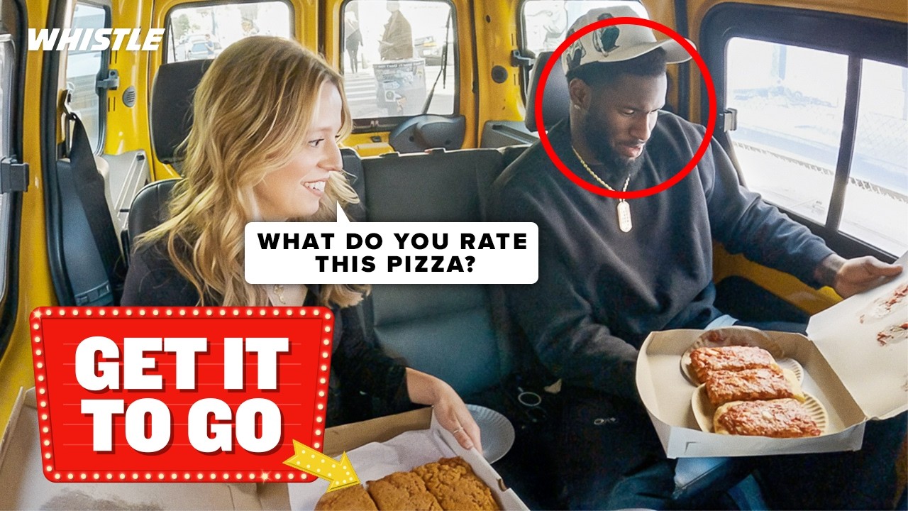 Video thumbnail for Finding The Best Pizza In New York ft NY Giant Brian Burns