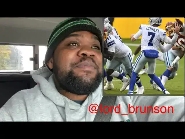 'Video thumbnail for Lord Brunson: ben dinucci's spicy eagles commentary! (dallas cowboys rivalry)'