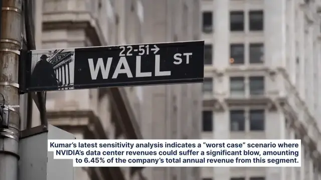 Video thumbnail for Nvidia Risks Losing Up To $10 Billion In Annual Data Center Revenue Amid CapEx Slowdown, China Decoupling, Warns Analyst