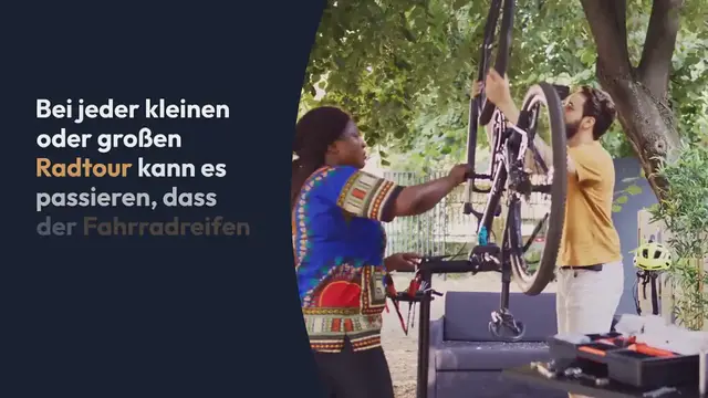 Video thumbnail for Fahrradreifen wechseln Anleitung & Tipps: