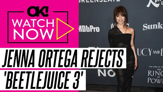 'Video thumbnail for Jenna Ortega Says She'd 'Never' Do 'Beetlejuice 3' Without Tim Burton'