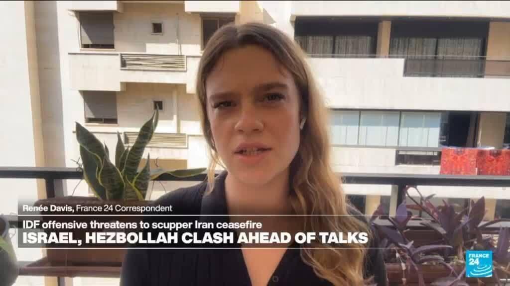 Video thumbnail for 'Civilians caught in the crossfire' as Israel continues strikes across Lebanon