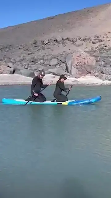 Video thumbnail for Highest altitude to paddleboard