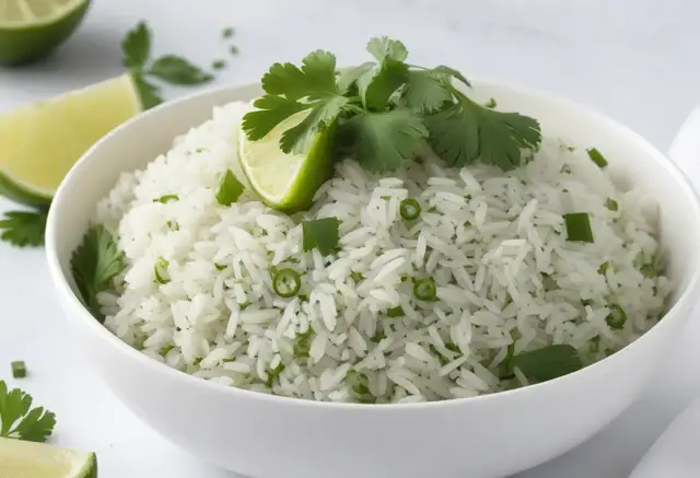Video thumbnail for Cilantro Rice Recipe