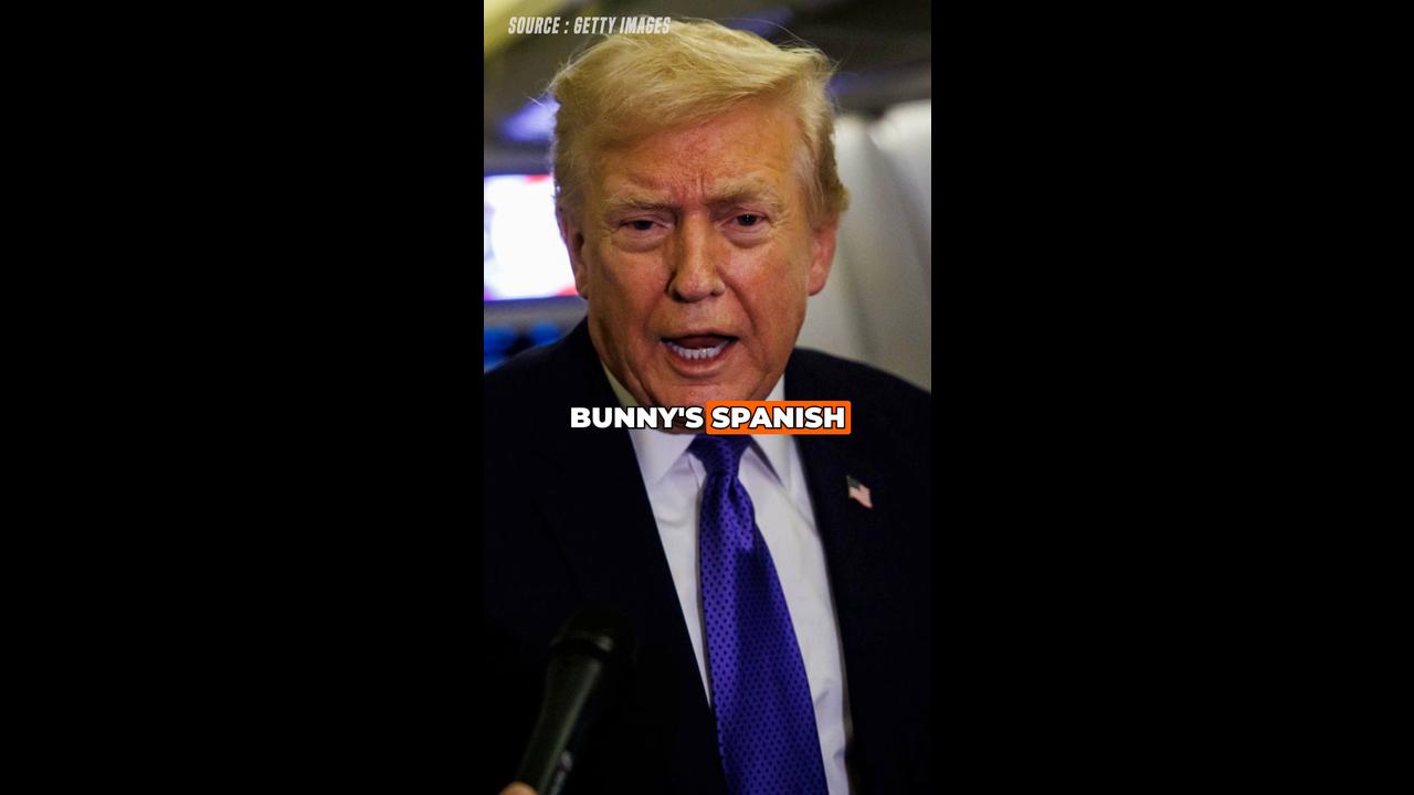 Video thumbnail for Jimmy Kimmel Fires Back at Donald Trump Over Bad Bunny Criticism