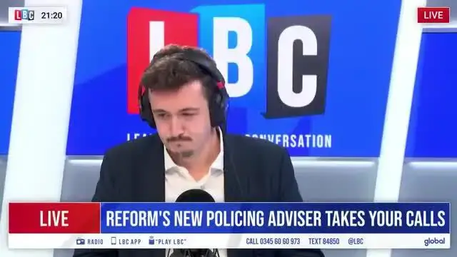 'Video thumbnail for Henry Riley quizzes Reform adviser on funding plans | LBC'