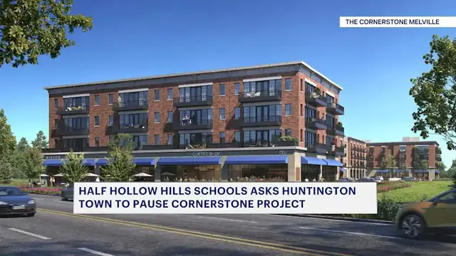 Video thumbnail for Half Hollow Hills schools ask Huntington Town to pause Baylis Road project