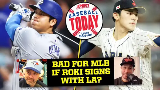 Video thumbnail for Bad for baseball if Roki Sasaki signs with the Dodgers? | Baseball Today