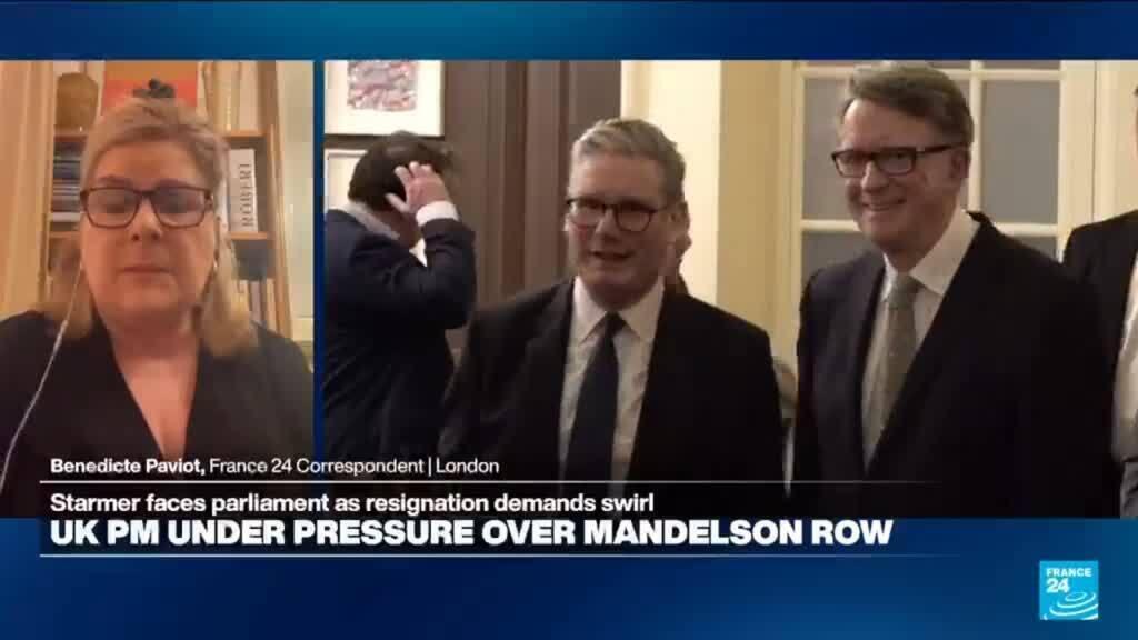 Video thumbnail for UK PM Starmer under pressure over Mandelson's appointment as ambassador
