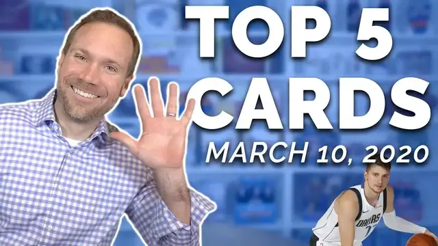 'Video thumbnail for sports card investor: top 5 sports cards breaking records! basketball, baseball, football card values'