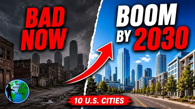 Video thumbnail for From Sucking to Success: 10 US Cities You Won’t Recognize in 2030