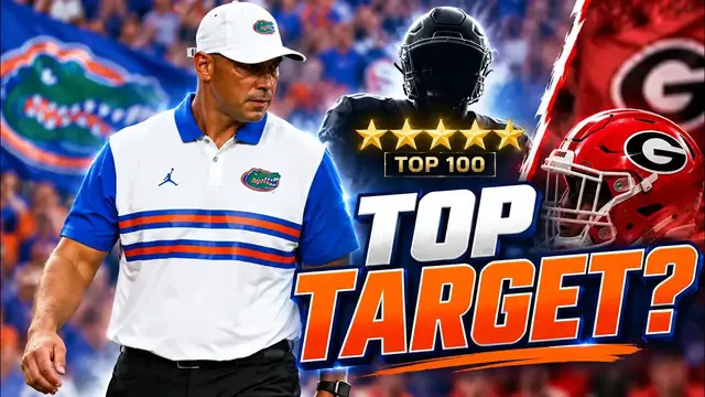 Video thumbnail for Florida Gators FAVORITES to Land TOP-100 Recruit?! + Early UNDERDOGS vs Georgia!