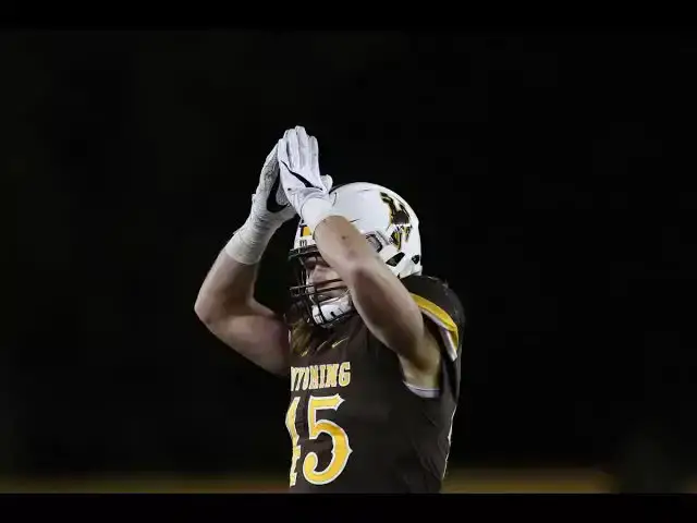 Video thumbnail for law nation sports: lucas wacha: wyoming cowboys olb film session