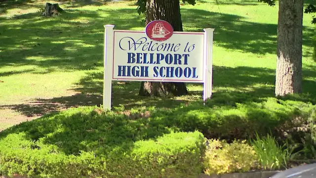 Video thumbnail for Minor arrested in domestic incident at Bellport High School, second police visit deemed 'non-criminal'