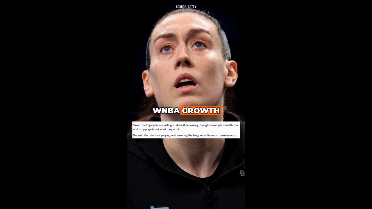 Video thumbnail for Breanna Stewart Says WNBA Players Ready to Strike—but Want a Historic Deal