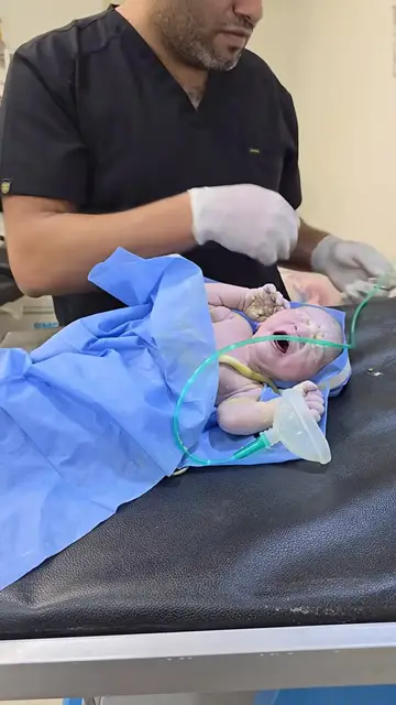 Video thumbnail for Baby born with respiratory distress(720P_HD)