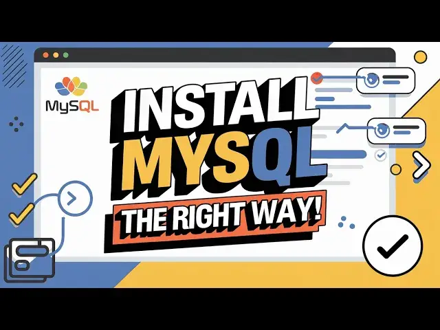 Video thumbnail for How to Install MySQL 8.0.40 Server & Workbench Easily on Windows 11 [2024]