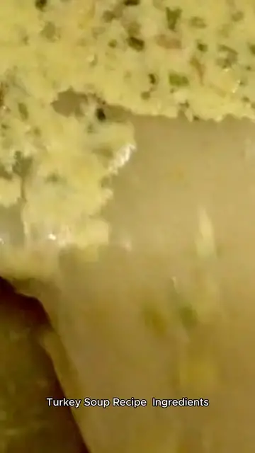 'Video thumbnail for turkey soup recipe'