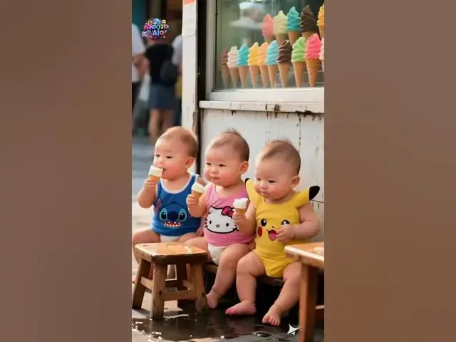 'Video thumbnail for 3 Little Naughty Babies on a Big Mission! 🤭 | Too Sharp & Full of Surprises!" #fyoupage #fypシ゚viral'