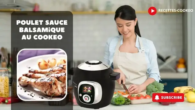 Video thumbnail for Poulet sauce balsamique au Cookeo