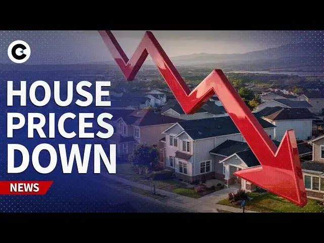 'Video thumbnail for Why UK house prices are falling, even though housing still feels unaffordable'
