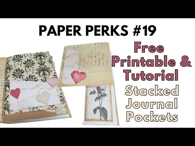 Video thumbnail for Paper Perks #19 - Stacked Journal Pockets
