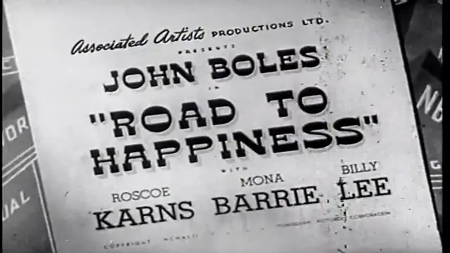 Video thumbnail for Road to Happiness (1941)