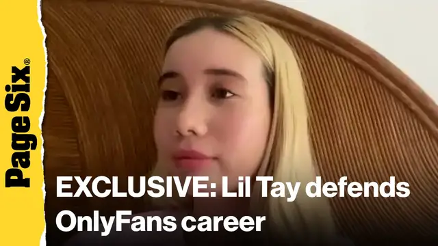 'Video thumbnail for OnlyFans star Lil Tay, 18, defends controversial career take after making $15M in 2 weeks; Page Six exclusive'