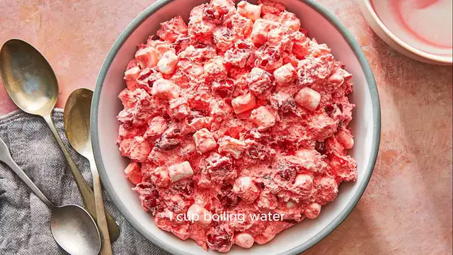 Video thumbnail for Cherry Jell-O Fluff Recipe