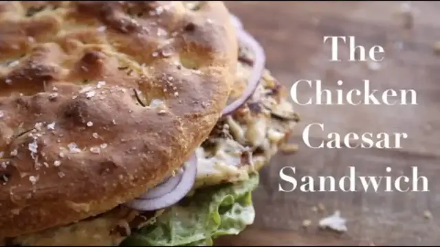 'Video thumbnail for The Chicken Caesar Sandwich'