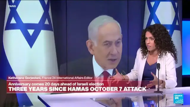 Video thumbnail for Three years since Hamas October 7 attack: What did Netanyahu know?