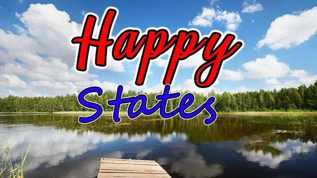 'Video thumbnail for Top 10 Happiest States in America.'